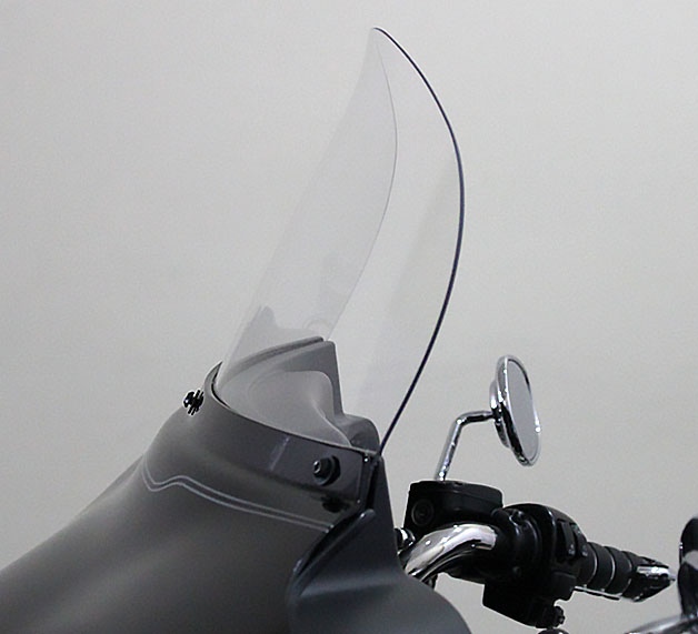 Windshield for HD 96-2013 Ultra Classic/Street Glide 12" Clear Recurve Demo 325